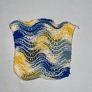 💙 Handcrafted Cotton Dishcloth / Doily